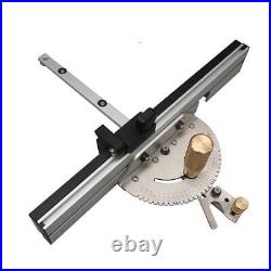 Miter Gauge With Track Stop 450mm For Table Saw Fence Push Handle Guide Router