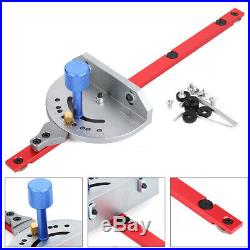 Miter Gauge Woodworking For Bandsaw Table Saw Fence Cut Guide Aluminum Alloy
