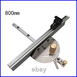 Miter Ruler Gauge Aluminum Profile Fence With Track Stop Table Saw Assembly Tools