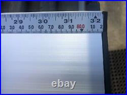 NEW Delta Unifence Unisaw Guide Rail Table Saw Fence Overall 62long Tape 32-1/2