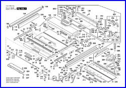 New Genuine Bosch 2610015508 Mitre Fence