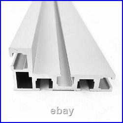 Newest Table Saw Miter Track 600mm Accessory Aluminium Alloy Fence Stop Durable