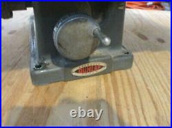 Older 8 Sears Dunlap Bench Saw Model 103.22880 Fence Guide Bars WithExtensions