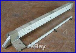 Older Craftsman 103. Table saw genuine parts fence with aluminum rail (17 in.)