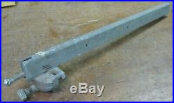 Older Craftsman 113. Table saw parts rip fence, micro-adjust (27-in.)