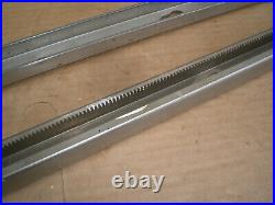 Pair of Rip Fence rails from Vintage Delta Homecraft table saw model 34-500