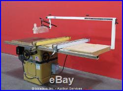 Powermatic 66 Industrial Table Saw 10 Blade 3 HP Biesemeyer Fence Guard bidadoo
