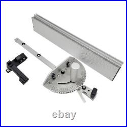Precision Miter Gauge 27 Angles Aluminum Fence With Flip Stop 60 Degree Table Saw