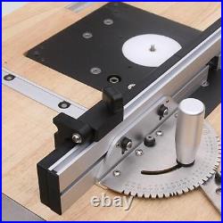Precision Miter Gauge and Aluminum Miter Fence Woodworking ToolD3