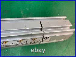 READ Craftsman Table Saw Align-A-Rip 24/12 GUIDE RAILS ONLY