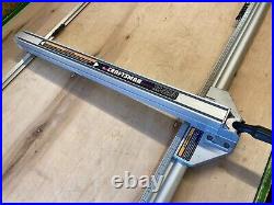 READ Craftsman XR-2412 Table Saw Aluminum Rip Fence System 2412
