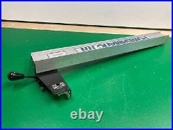 READ Powermatic 63 Table Saw RIP FENCE ONLY labeled as Vega Rip Fence System