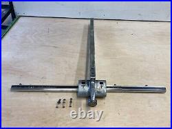 READ Powr Kraft Table Saw Rip Fence System with Guide Rail model 2746