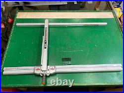READ Ridgid or Craftsman Table Saw Aluminum Fence Align A Rip style 30/15