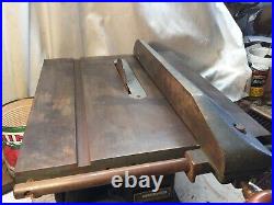 Rare Sears Craftsman 103.0213 Table Saw Fence & Rail, Walker Turner, See Desc