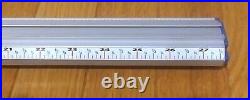 Rare Table Saw Aluminum Rip Fence 27.5 Long Calo By Eemersontools
