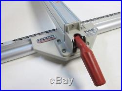 Ridgid 10 Contractor Table Saw, Rip Fence & Guide Rail Assembly, TS2412