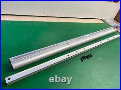 Ridgid R4520 Table Saw FRONT AND BACK RAILS ONLY rip fence system