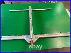 Ridgid Table Saw Aluminum Fence Align-A-Rip Style 24 right 12 left 24/12