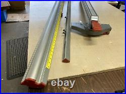 Ridgid Table Saw Aluminum Fence Align-A-Rip Style 36 right 12 left 36/12