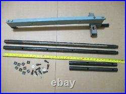Rip Fence With Ft & RR Guide Rails From Delta 34-670 10 Motorized Table Saw