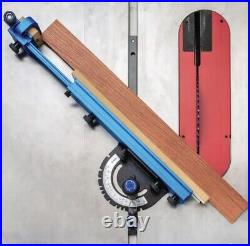 Rockler Precision Miter Gauge with Telescoping Fence
