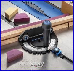 Rockler Precision Miter Gauge with Telescoping Fence