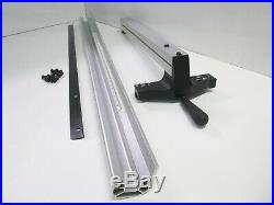 Rockwell Delta 10 Contractor Table Saw Rip Fence Guide Rails Complete 30 Rip