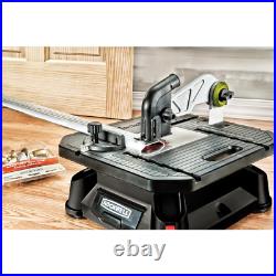 Rockwell Portable Table Saw Blade Guard System Corded Miter-Rip Fence Compact