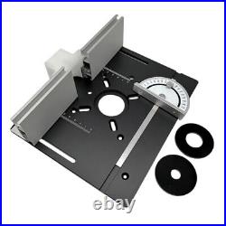 Router Table Insert Plate Benches Table Saw Miter Aluminum Profile Fence Bracket