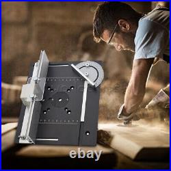 Router Table Insert Plate Wood Working Benches Aluminum Miter Saw Profile Fence