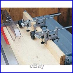Router Table & Table Saw Anti-Kickback Fence Feeder Safety Roller System