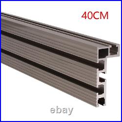 Router/saw Table Miter Aluminum Fence Connector T Track Slot Sliding Brackets