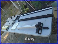 Ryobi 10'' Table Saw Accessories Rip Fence, Sliding Miter, Accessory Table