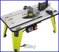 Ryobi Universal Router Table Saw Woodworking Adjustable Fence Green Power Tool