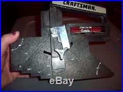 Sears Craftsman Universal Table Saw Fence Guide System Model 720.32370 Vintage