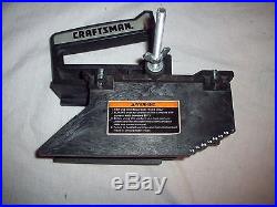 Sears Craftsman Universal Table Saw Fence Guide System Model 720.32370 Vintage
