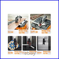 Saw Curve Saw Woodworking Table Sawing Machine Wood/Aluminum/Tile Cutting