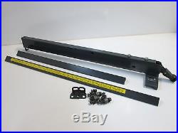 Sears Craftsman 10 Table Saw Rip Fence & Guide Rails, for 27 deep tables