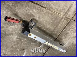 Sears Craftsman Benchtop Table Saw Quick Lock Cam Action Rip Fence 137.218240 27