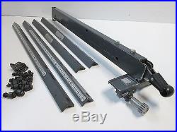 Sears Craftsman Micro-Adjust Style Rip Fence & Long Guide Rails, 10 Table Saws