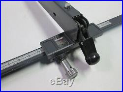 Sears Craftsman Micro-Adjust Style Rip Fence & Long Guide Rails 10 Table Saws