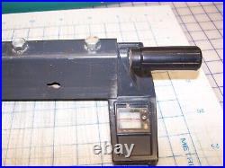 Sears Table Bench Saw Rip Fence 33 overall