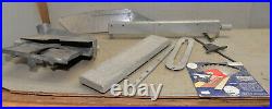 ShopSmith Mark 5 V table saw guard fence dust collector vintage parts lot M4
