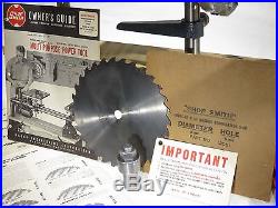 Shopsmith 10ER Table Saw Assembly + Arbor, Fence, Miter, Manual Exellent Cond