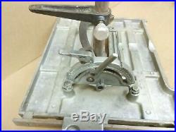 Shopsmith 10-ER Table Saw Table Assembly with Rip Fence and Dado Inserts