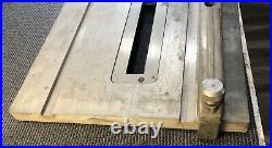 Shopsmith 10 ER table saw with insert And Fence With Rail