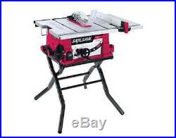 Skil Saw 10 in. Blade Corded Table Saw New with Folding Stand, Fence, Miter Rips