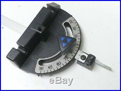 Sliding Mitre Fence Protractor For Saw Bench, Router Table Bandsaw 3/4 Slot