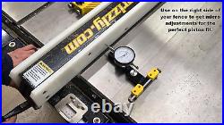 T32241 Universal Saw Indicator, 2-In-1 Miter Slot to Table Saw Blade Alignment C